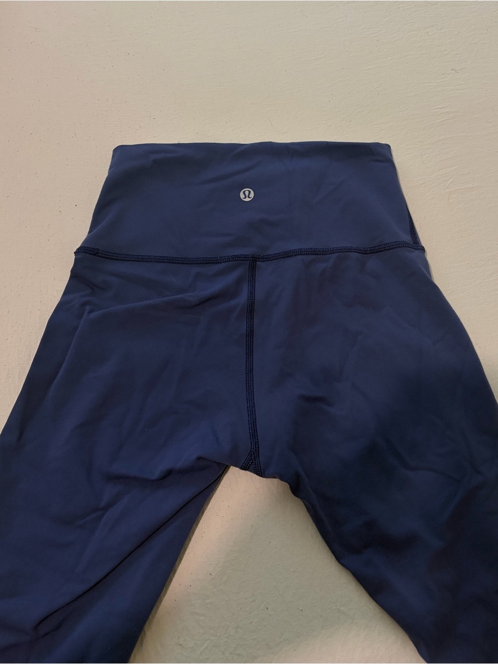 lululemon athletica Girls' Dark Blue High-Waist Leggings